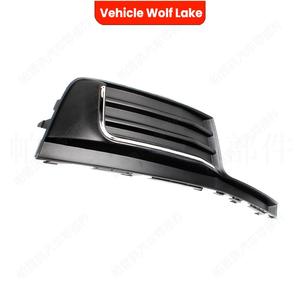 กรอบไฟตัดหมอก Audi A3 ปี 2017-2020 พร้อมแถบสีสดใส ฝาครอบกันชนหน้า ตะแกรงล่าง  วัสดุ ABS แบบคลิป - Product Image 5