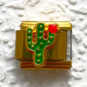 Nueva Serie de Pulseras Modulares Italianas Elegantes con Base Dorada de Diamantes, Cadena de Acero Inoxidable de Moda, Estilo Personalizado - Product Image 5