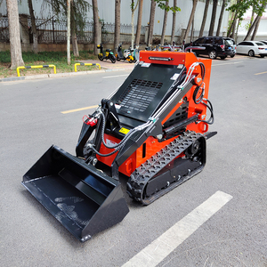 China Mini Skid Steer Loader Crawler Loader con motor diésel de gasolina importado Bomba hidráulica de alta calidad Envío gratis - Product Image 3