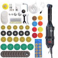 Meuleuse droite électrique sans fil industrielle 350W, 6 vitesses variables, pour le nettoyage des carreaux de céramique, ponceuse et polisseuse