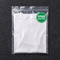 Grands sacs en plastique PE recyclés à extrémité ouverte pour l'emballage en vrac de vêtements, textiles et marchandises