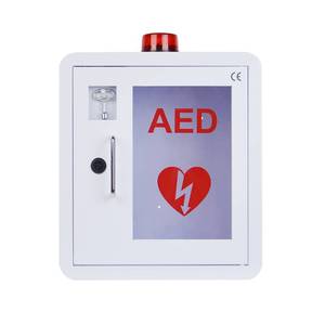Pronto soccorso personalizzato <span class=keywords><strong>AED</strong></span> defibrillatore muro armadio di stoccaggio per l'emergenza a casa, ufficio e casa di cura