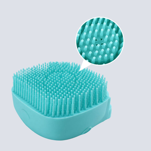 Cepillo de Silicona para Baño de Mascotas, Cepillo de Limpieza y Masaje para Perros y Gatos - Product Image 2