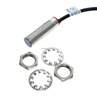 NJK-5002C Sensor Efek Hall Saklar Kedekatan Induktif NPN Tiga Jalur Normal Terbuka + Objek Deteksi Magnetik