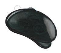 Nasse à crabes pliable et portable en nylon [5 trous] sans nœuds pour la pêche au poisson, aux crevettes et aux homards