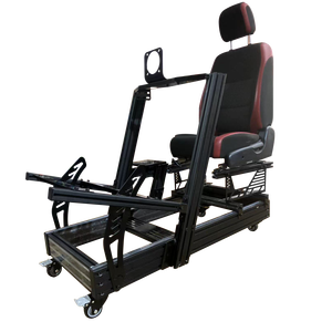 40120 in alluminio simrig cockpit simracing base play seat simulatore racing racing simulatore di cabina di pilotaggio con movimento del sedile senza schermo - Product Image 2