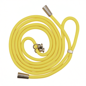 Yellow <b>Rope</b> Cable With Metal Ends For <b>Exercise</b> And Training 10M Length - Product Image 2