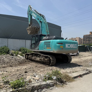 รถขุดไฮดรอลิกแบบตีนตะขาบ Kobelco SK380XD มือสอง ขนาด 38 ตัน พร้อมเครื่องยนต์ฮีโน่และปั๊ม สำหรับงานก่อสร้างและเหมืองแร่ - Product Image 3