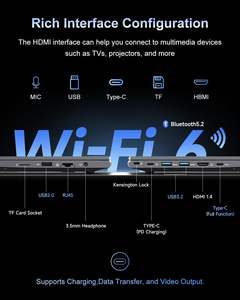 Laptop Layar HD 15.6 inci untuk Pelajar dan Bisnis Model 2025, Prosesor 10 Core I5-1334U, RAM 16GB DDR4, Penyimpanan 512GB, Webcam, Wi-Fi 6 - Product Image 6