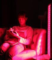 Panneau de luminothérapie rouge BIOMOL GS Conception à double LED pour une thérapie profonde Utilisation à domicile
