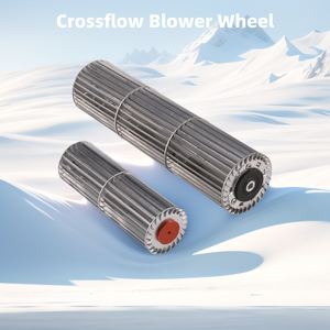 Longwell nhôm tùy chỉnh dòng chảy xuyên Fan Blade Chất lượng cao điều hòa không khí dòng chảy xuyên cánh quạt - Product Image 2