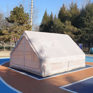 Carpa Inflable de Lujo Grande para Acampar, 3x4m, Impermeable, de Tela Oxford con <span class=keywords><strong>Tubo</strong></span> de Aire, para 4 a 6 Personas - Product Image 2