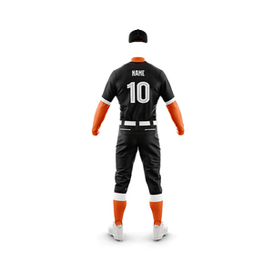 Ensemble uniforme de baseball Game On pour homme, maillot à manches courtes et pantalon en polyester sublimé, anti-humidité, toutes saisons - Product Image 3