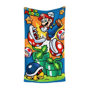 Toalla ChamXue, Toalla <span class=keywords><strong>de</strong></span> Playa con Diseño <span class=keywords><strong>de</strong></span> Dibujos Animados Súper Famosos, Toalla <span class=keywords><strong>de</strong></span> Baño <span class=keywords><strong>de</strong></span> Microfibra para Niños, Linda, Suave y Cómoda - Product Image 5