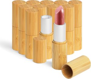 Nouvelle Capsule en Forme de Capsule pour Baume à Lèvres Vide, Rechargeable, Écologique, Biodégradable, en PCR, Aluminium, Céramique, PLA, Marbre, Laiton - Product Image 2