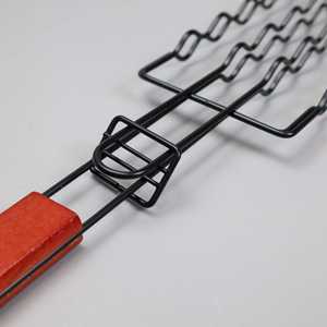 Portable fil poisson pop-corn maille antiadhésif <span class=keywords><strong>jambon</strong></span> saucisse balcon extérieur gril BBQ <span class=keywords><strong>Barbecue</strong></span> gril panier - Product Image 6