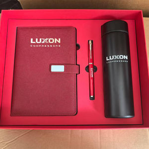 Kit Aziendale Personalizzato con Logo: Penna, Taccuino, Borraccia - Set Regalo di Benvenuto per Nuovi Assunti - Product Image 1