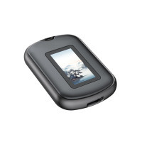 Traceur GPS pour animaux de compagnie AirTag compatible avec l'application Localiser d'Apple, localisateur de clés AirTag, écran à encre électronique, fonction Localiser