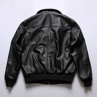 Veste de base-ball en cuir de vache de haute qualité pour homme, nouvelle collection 2022