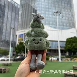 Juguete de Peluche de Árbol de Navidad de la Serie Navideña Británica, Muñeco Colgante de Regalo, Relleno de Algodón PP, Unisex, Juvenil - Product Image 2