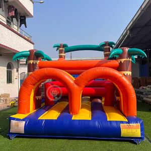 Castillo Inflable <span class=keywords><strong>Radical</strong></span> Run, Pista de Obstáculos Inflable, Casa de Brinco Inflable - Product Image 3
