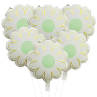 Nouveaux ballons en aluminium élégants ; accessoires de photographie en extérieur avec des motifs de tournesols pour les fêtes d'anniversaire des enfants.