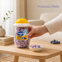 Probiotische Fruit Melts Natuurlijke Fruitpuree Die in de mond smelten Baby Snack