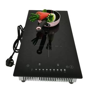 Appareil de cuisine à usage domestique, plaque à induction 3600W, booster, onduleur, double plaque à induction, OEM personnalisé, verre - Product Image 3