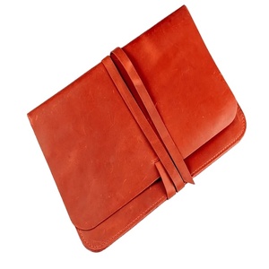High Quality Vintage Style Genuine Leather <b>Laptop</b> <b>Sleeve</b> Case Casual Protective PC Document Holder Pocket Notebook Cover <b>Bag</b> - Product Image 1