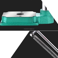 Prensa manual de cuero para cuadrados, perforadora de agujeros para coser cuero, máquina perforadora industrial de sobremesa, ¡oferta especial!