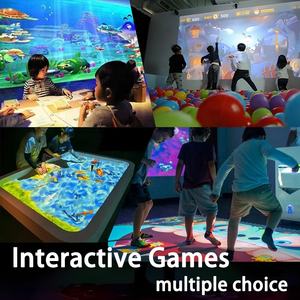 대화 형 프로젝터 게임 몰입 형 3D Ar 4K 홀로그램 프로젝션 실내 올인원 가상 어린이 바닥 및 벽을위한 게임 - Product Image 2