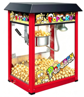 Machine à Popcorn Commerciale Électrique Automatique 8oz à Vente Directe Usine, Machine à Popcorn à Chaudière Unique