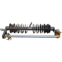 HPRWG2-35 Karet Silikon Load Break Drop Fuse Cutout Tegangan Tinggi Luar Ruangan Anti-Polusi 100A/200A 50Hz