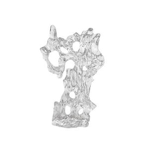 Escultura de Resina Transparente con Diseño de Piedra Taihu, Adorno para Sala de Estar, Entrada, Hotel, Club, Casa Modelo, Decoración Suave, Pieza de Arte Abstracto - Product Image 5
