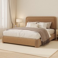 Lit intelligent électrique de luxe haut de gamme avec tête de lit rembourrée en velours, cadre métallique, chargement USB, support de charge 800 LBS, gain de place
