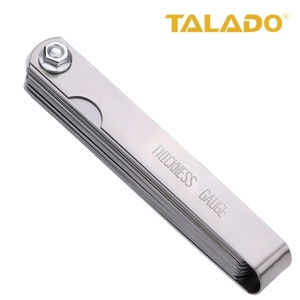 Meistverkaufter TALADO 32-teiliger Metrischer Fühlerlehrensatz aus Edelstahl zur Dickenmessung ODM Industriequalität - Product Image 3