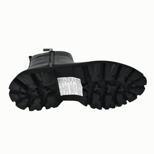 Botas Chelsea de <span class=keywords><strong>Piel</strong></span> Premium para Mujer, Diseño sin Cordones, Cremallera Doble, Suela Gruesa con <span class=keywords><strong>Plataforma</strong></span>, Aumento de Altura - Product Image 5