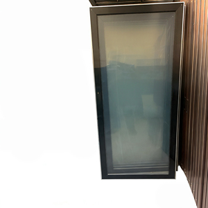 Réfrigérateur commercial à double température avec porte vitrée, verre Low-E pour boissons et fruits en conserve - Vue claire, accès facile, commodité - Product Image 6