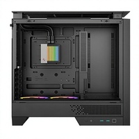 Gabinete para PC Gamer DeepCool CL660-WH Blanco, Torre Media ATX, Doble Cámara, Refrigeración Líquida de 360 mm, Vidrio Templado, Molde Privado, USB Frontal