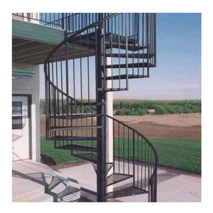 Chinesischer Lieferant: Außenmetalltreppen, Rostbeständig, Schmiedeeiserne Treppen, Außenwandmontierte Treppen - Product Image 3