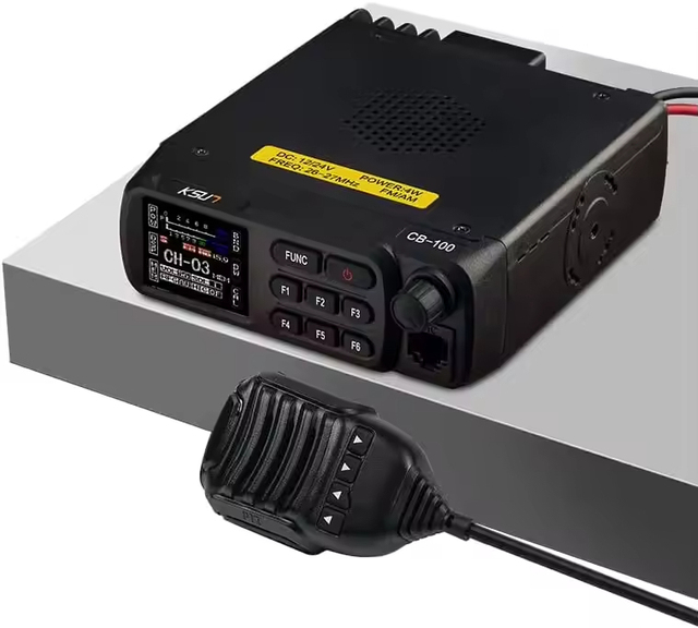Receiver Shortwave Transceiver AM FM 27MHz Vehicle Mouted Base Station Car CB Radio for Truck Car Mobile Walkie Talkie Radio