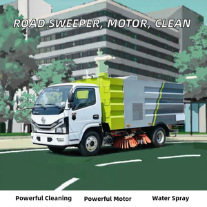 Barredora de Carreteras de Alta Presión Troad con Función de Barrido, Motor de Barrida para Automóviles de China - Product Image 3