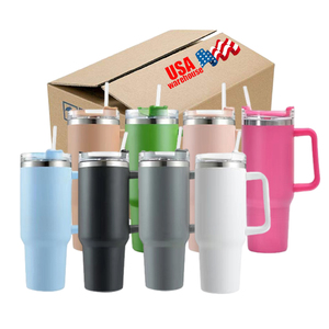 Gobelet isotherme en acier inoxydable 40 oz avec logo personnalisé, finition plaqué or arc-en-ciel, gravure laser, revêtement en poudre H1.0 H2.0, pour hommes, expédié depuis l'entrepôt américain - Product Image 1