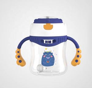 Biberón de agua para bebé, sin BPA, tritán, de plástico, con dibujos animados, ecológico - Product Image 1