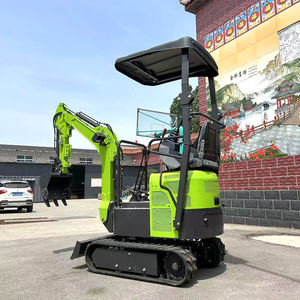 Mini excavatrice en gros, accessoires complets, moteur diesel, pelle, noyau de pompe à moteur certifié CE EPA EURO5, expédition mondiale - Product Image 2