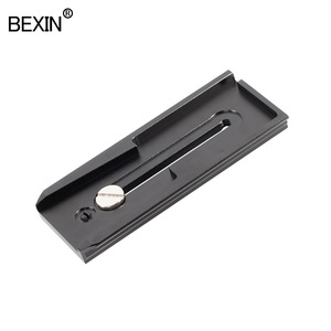 BEXIN Quick Release Plate For <b>Tripod</b> Aluminum Alloy Mount With Screw Adjustment - Product Image 1