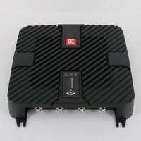 Lector RFID UHF de 4 Puertos Fijos, Lector de Etiquetas Múltiples de Largo Alcance RS232 RS485 TCP/IP RJ45 IMPINJ E710, 200 Etiquetas/segundo, para Escuelas