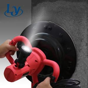 ماكينة محمولة لصقل الجدران وتنعيم ملاط الأسمنت، آلة صنفرة بذراع طويل، آلة تلميع جدران صغيرة - Product Image 1