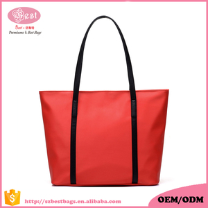 Mejor <span class=keywords><strong>Bolsa</strong></span> para mujeres de cuero de Nylon hombro <span class=keywords><strong>bolsa</strong></span> de gran capacidad de <span class=keywords><strong>trabajo</strong></span> fit 15,6 pulgadas mujer bolsos de moda - Product Image 2