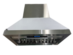 เครื่องดูดควันครัวขนาด 36 นิ้ว 900CFM, ตัวเครื่องสแตนเลส, 3 ระดับความเร็ว, ตัวกรองแบบแผ่นกรอง, ตั้งเวลาปิดล่าช้า, ไฟ LED - Product Image 1